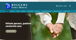 Desktop Screenshot of biggersfamilymedicine.com